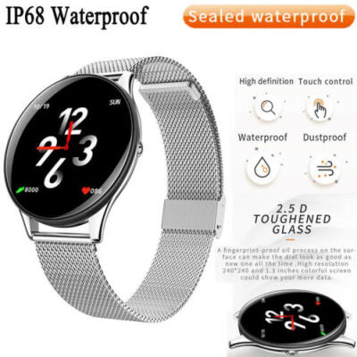 

Bluetooth Smart Watch Bracelet Heart Rate & Blood Pressure Monitor Sports Mate