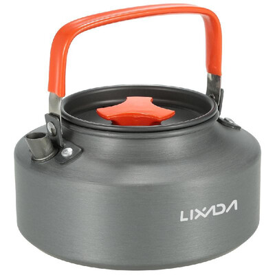 

Lixada 11L Portable Ultra-light Outdoor Hiking Camping Picnic Water Kettle Teapot Coffee Pot Anodised Aluminum