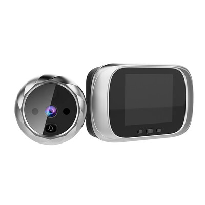 

〖Follure〗Lntelligent Visual 90° Wide-Angle Infrared Night Vision Electronic Eye doorbell