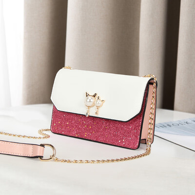 

Summer summer chain bag on the Korean version of the student single shoulder inclined bag fashionable