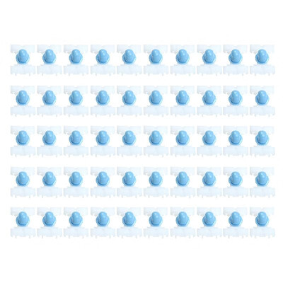 

50Pcs Car Nylon Bumper Fasteners Fender Rivet Clips Retainer Pin Rivets Trim Moulding Clip for BMW