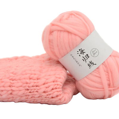 

Gobestart 50G Hand-woven Multicolor Crochet Soft Knitting Yarn Fiber Natural Yarn