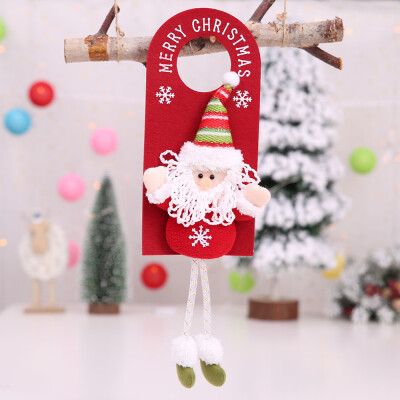 

Toponeto Merry Christmas Ornament Home Decoration Tree Door Hang Children Gifts Nonwoven