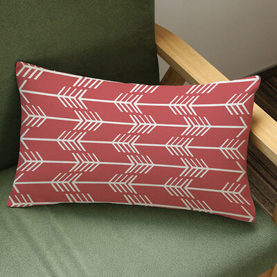 

〖Follure〗Arrow Printing Sofa Bed Home Decoration Festival Pillow Case Cushion Cover A
