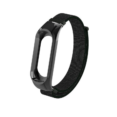 

Band Strap Watch Strap Nylon Watch Release Buckle Replacement Sport Bracelet Strap Replacement for XIAOMI MI Band 3