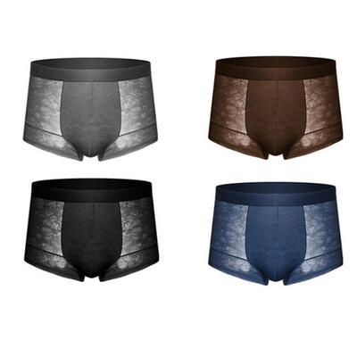 

Ice Silk Underwear Breathable Underpants Sexy Ultra-thin Summer Men Underwear Man Panties