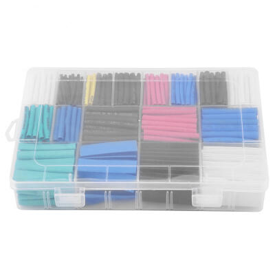 

Greensen 670pcs Mixed-colored Heat Shrink Tubing Wrap Cable Sleeve Shrinkable Tube