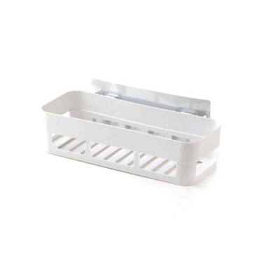 

Punch-free Wall Hanging Bathroom Shelf Adhesive Storage Rack Corner Shower Shelf Kitchen Home Decoration Bathroom Accessories