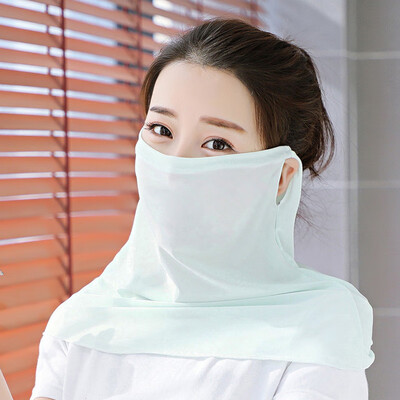 

Enlarging Neck Protector&Sunscreen Masks All-round Ultraviolet-proof Ice Silk Masks Summer Riding Masks Wholesale for Women