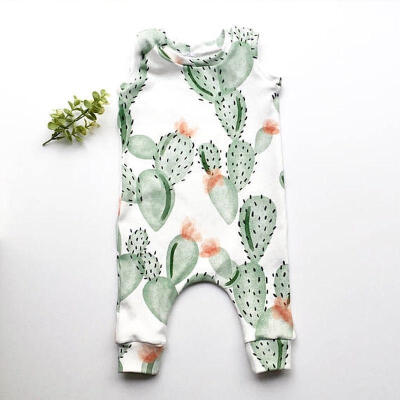 

Funny Newborn Baby Boys Girls Romper Summer Jumpsuit Cotton Clothes Outfits 0-24M