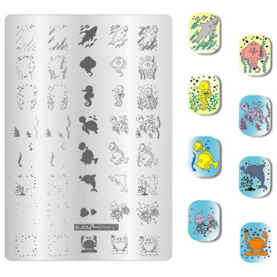 

〖Follure〗DIY Nail Art Stamp Stamping Plates Manicure Template Nail Stamping Plates