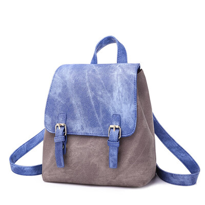 

Tailored Womens Mixed Colors College Style Fashion Bag Backpack Shoulder Bag Packet