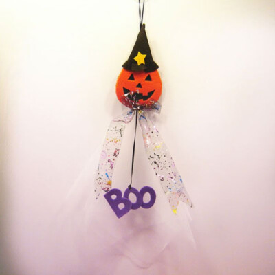 

Halloween Decoration Cartoon Shape Funny Cute Mesh Hanging Decoration Door Decor Hanging Ornament