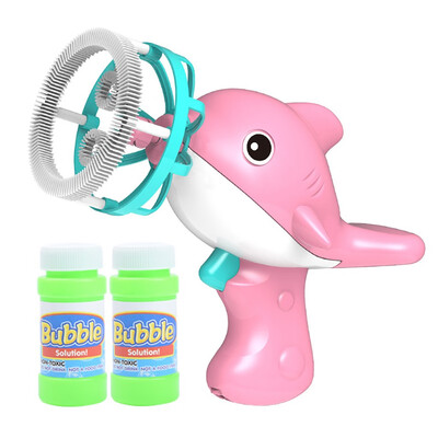 

Siaonvr Automatic Dolphin Bubble Machine Cartoon Summer Leisure Toy Outdoor