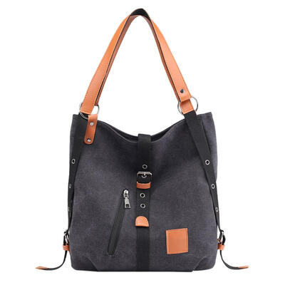

Fashion Casual Women Canvas Handbag Girls Shopping Shoulder Backpack Tote