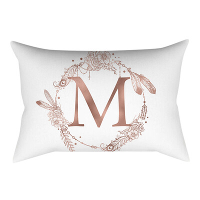 

〖Follure〗30x50 cm Kinder Zimmer Dekoration Brief Kissen Englisch Alphabet pillowcases