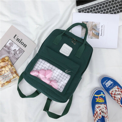 

Insfeng schoolbag female Korean version of high school middle school middle school Qingxin junior high school girls Japanese tr