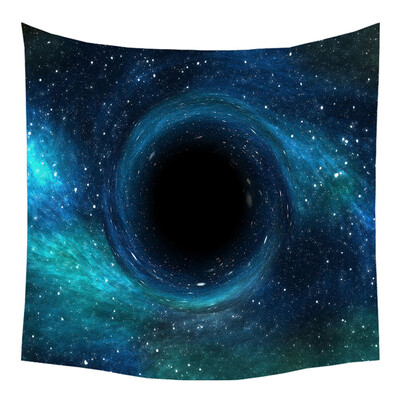 

Gobestart Tapestry Universe Moon Stars Space Plane Creative Home Bedroom Decor Romantic