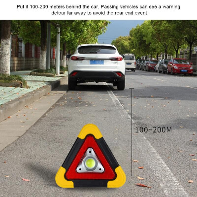 

Rechargeable solar LED Work Lamp Portable Emergency Multifunctional Warning Light for Camping Hiking Car Repairing