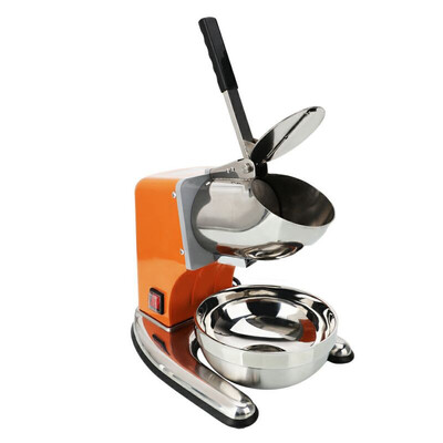 

110V 200W HouseholdCommercial Removable Dual Blades Electric Ice Crusher Machine Ice ShaverIce Crusher Blender