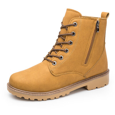 

Martin boots mens boots plus velvet warm casual cotton boots large size outdoor mountaineering