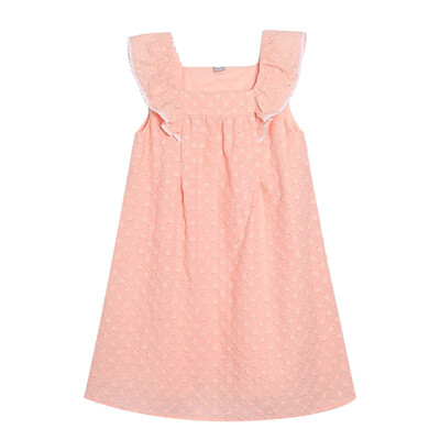 

CONYSON girls dress pink western princess dress breathable childrens skirt 5031