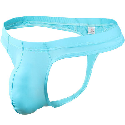 

Men Ice Silk Underwears Briefs Seamless Sheer Low Waist Bikini Shorts Underpants