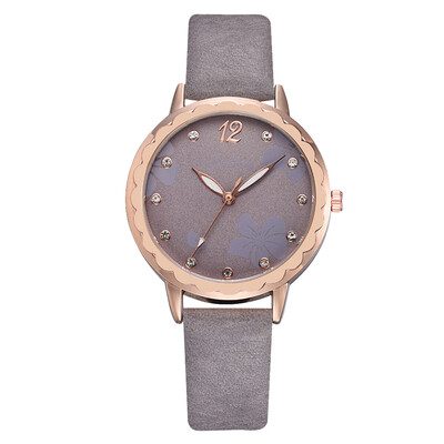 

Korean fashion trend ladies watch 2019 Taobao explosion models wild print PU belt watch