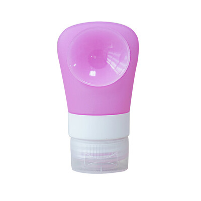 

〖Follure〗Travel Packing Silicone Press Bottles Set Lotion Shampoo Bath Container Blue