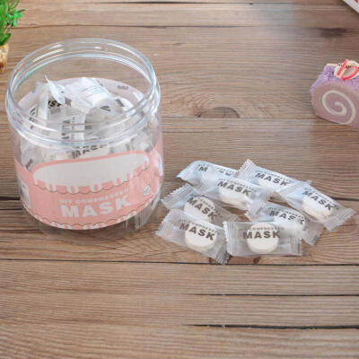 

Greensen 60pcsbag Disposable Facial Mask Cotton Compressed Face Mask DIY Facial Mask