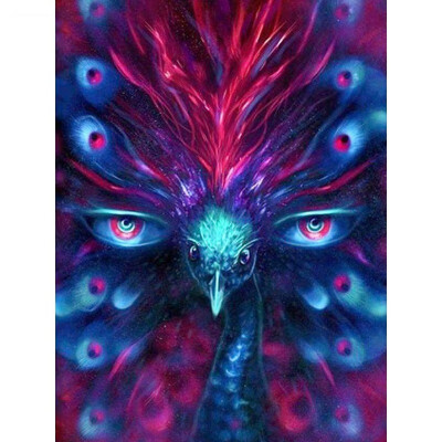 

kirin show 5D DIY Diamond Painting Peacock Full Drill Resin Pictures Of Rhinestones Decor Home Mosaic Diamond Embroidery Animals