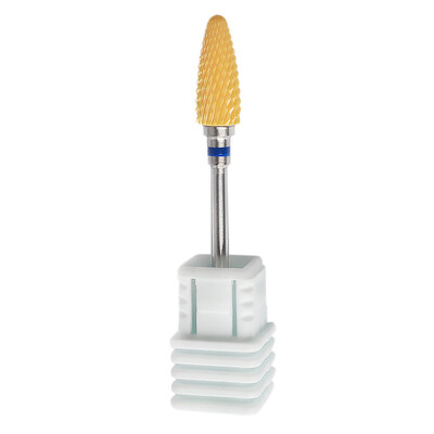 

Gobestart 1PC Yellow Nano Coated Carbide Nail Drill Bit Gel Remove Polishing Manicure Tool