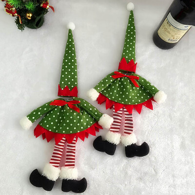 

Tailored New Polka Dot Wine Bottle Cover Bags For Christmas Decoration