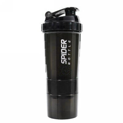 

600ml Bottle Plastic Useful Sport Gym Protein Powder Shaker Mixer Cup Bottle