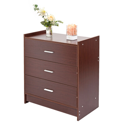 

Modern 3 Drawer Dresser Bedroom Home Furniture Storage Wood Chest Drawers