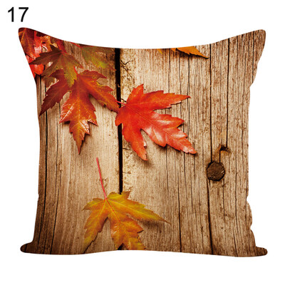 

Maple Leaves Square Throw Pillow Case Cushion Cover Home Sofa Bed Car Decor