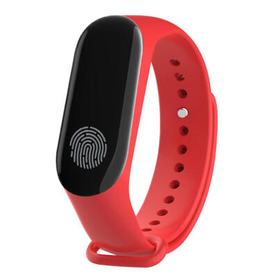 

M3 Smart Bracelet Heart Rate Blood Pressure Sports Pedometer Wristband