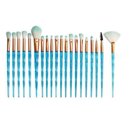 

Toponeto 20 PCS Make Up Foundation Eyebrow Eyeliner Blush Cosmetic Concealer Brushes