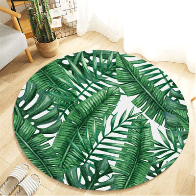 

Gobestart Botany Elements Blanket Round Bathroom carpet 55cm