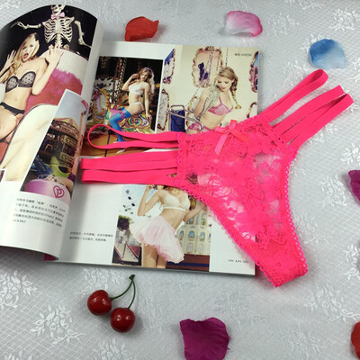 

Women Sexy G-String Thongs Fashion Intimates Briefs Women Lace Underwear Breathable Lingerie Summer Style Girls Panties