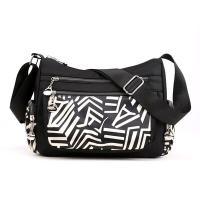 

Oxford cloth shoulder Messenger bag nylon cloth bag for middle-aged&elderly women canvas bag large capacity mother bag