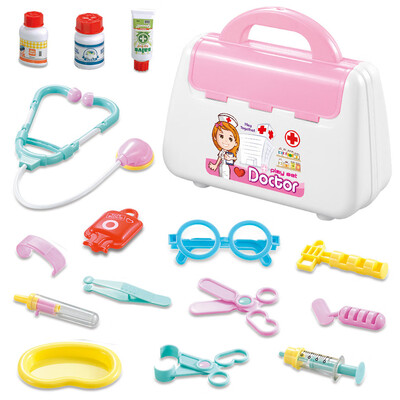 

Tailored Doctor Pretend Medical Set Case Educational Role Play Toy Gift For Kid