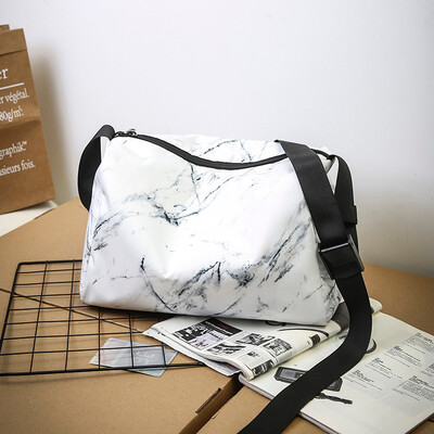 

Tailored Unisex Marble Crossbody Waterproof Large Capacity Bag Package Shoulder Beach Bag