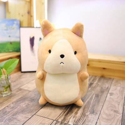 

YIWULACute Stuffed Animal Stuffed Animals Hamster Plush Toys Pillow 25cm