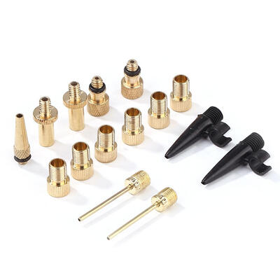 

15pcsset Bicycle Valve Conversion Nozzles Presta to Schrader Valve Adapter