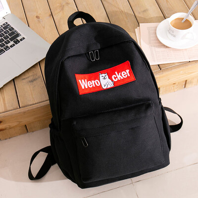 

Junior high school students bag girl Korean version of fashion casual high school students Harajuku backpack outdoor travel backpa