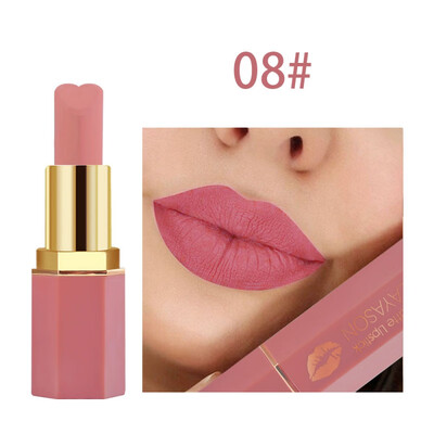 

Heart Shape Lips Makeup Waterproof Long Lasting Pigment Red Shimmer Makeup