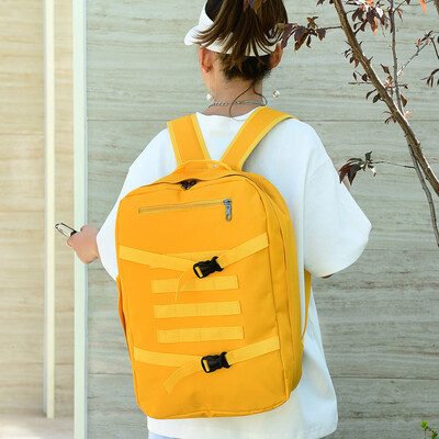 

Tailored Fashion Neutral Wild Large Capacity Shoulder Bag Casual Student Backpack