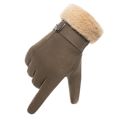 

Outdoor Soft Full Finger Warm Cycling Gloves Bike Sports Touch Screen Winter