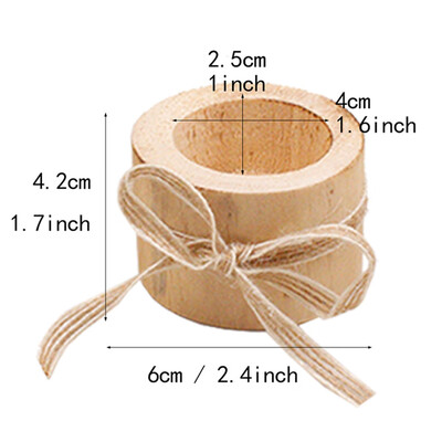 

Novelty Wooden Candle Holder Tree Branch Shape Candle Stick Christmas Home Decoration